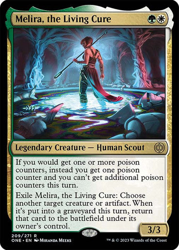 Melira, the Living Cure #209 M R [ONE]