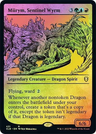 Miirym, Sentinel Wyrm (Showcase) (Foil)