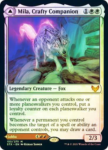 Mila, Crafty Companion // Lukka, Wayward Bonder  (Foil) - Mega Games Penrith