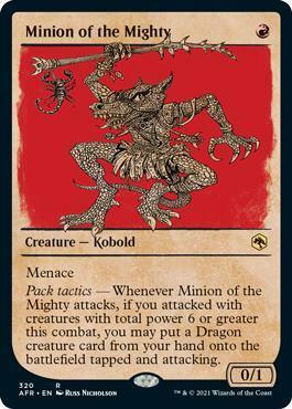 Minion of the Mighty (Showcase) - Mega Games Penrith