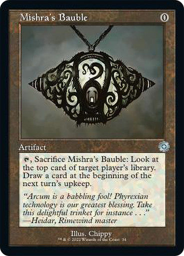 Mishra's Bauble (Retro Frame)