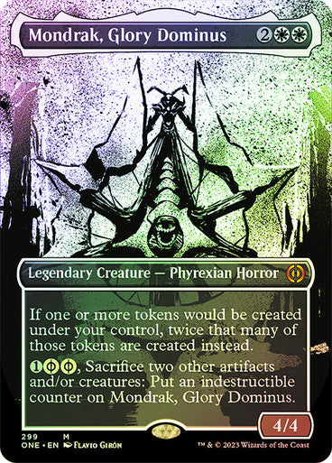 Mondrak, Glory Dominus (borderless ichor) (showcase) (foil)