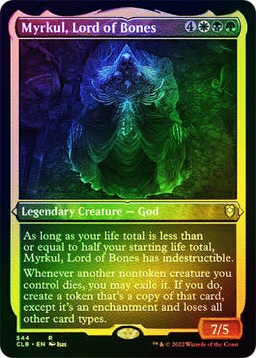 Myrkul, Lord of Bones (Foil Etched) (Foil)