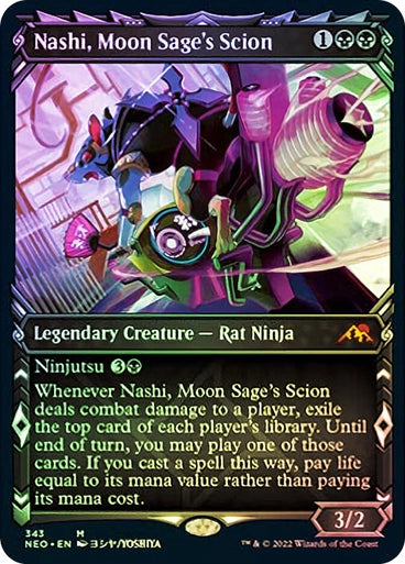 Nashi, Moon Sage's Scion (Showcase) Foil