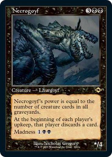 Necrogoyf Showcase Retro - Mega Games Penrith