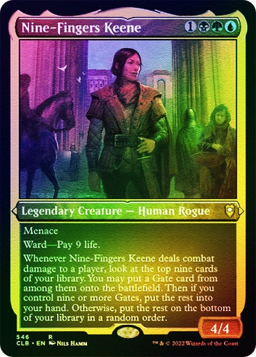 Nine-Fingers Keene (Foil Etched)