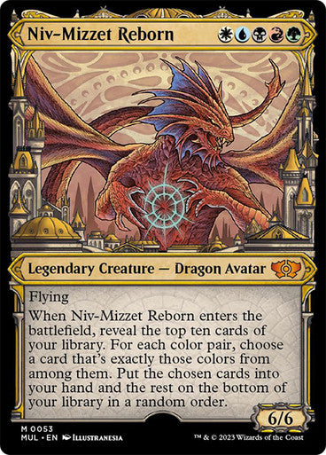 Niv-Mizzet Reborn (showcase) #0053 [MOM] [MUL]