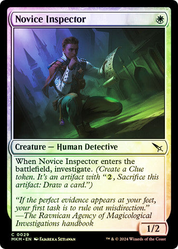 Novice Inspector (Foil) #0029 [MKM]