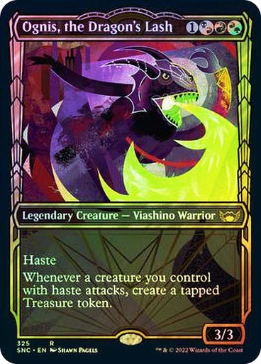 Ognis, the Dragon's Lash (Showcase) (Foil) M R #325 [SNC]