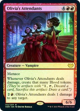 Olivia's Attendants (Foil) - Mega Games Penrith