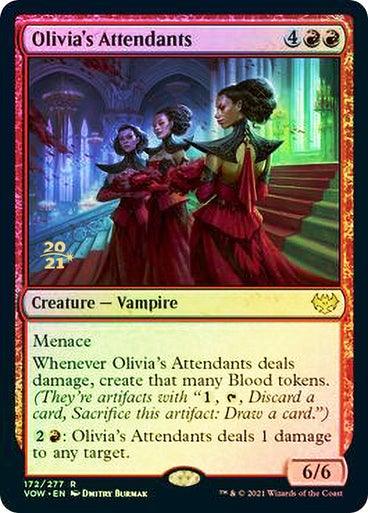 Olivia's Attendants (Prerelease) (Foil) - Mega Games Penrith