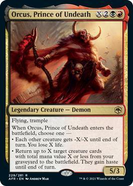 Orcus, Prince of Undeath - Mega Games Penrith