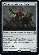 Load image into Gallery viewer, Phyrexian Dragon Engine // Mishra, Lost to Phyrexia #163 C R [BRO]
