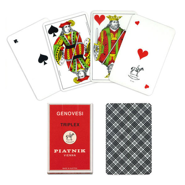 Piatnik Genovesi Triplex - Traditional Italian Playing Cards