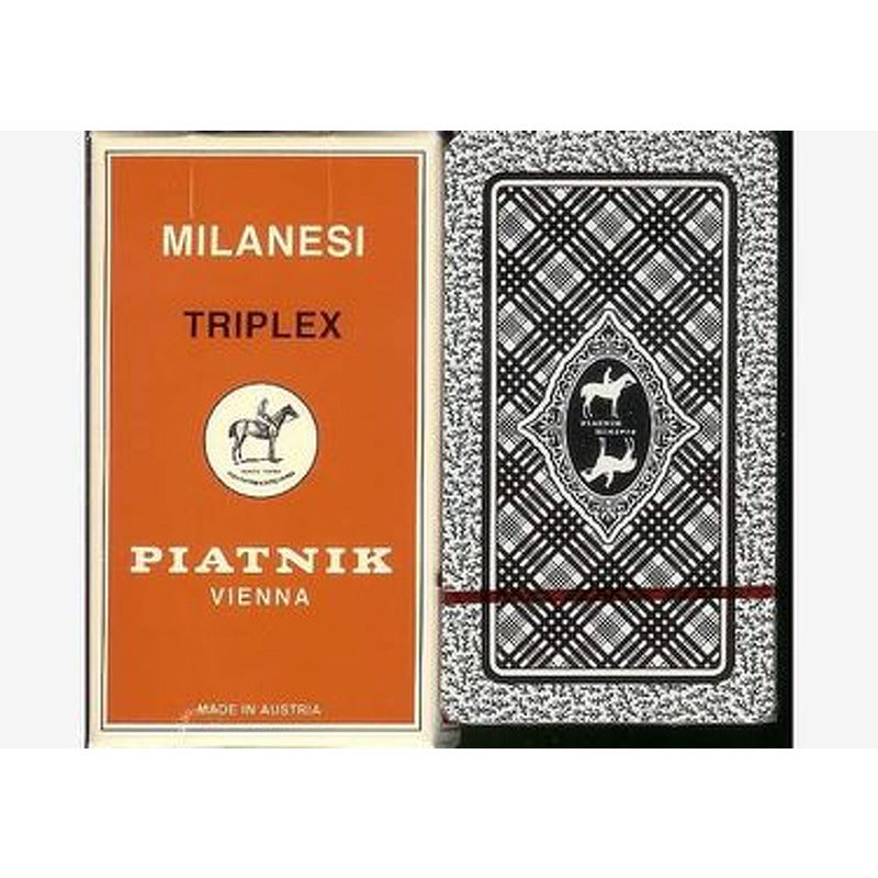 Piatnik Milanesi Triplex Italian Playing Cards