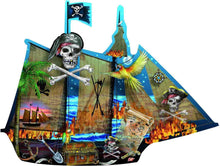 Load image into Gallery viewer, Pirate Ship 33pc Shaped Puzzle - Mega Games Penrith

