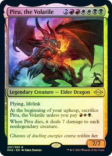 Piru, the Volatile (Foil) - Mega Games Penrith