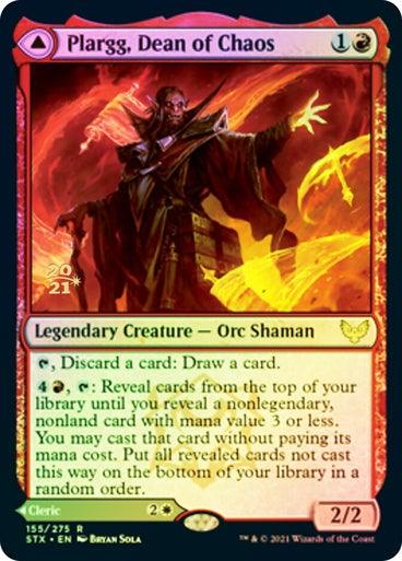 Plargg, Dean of Chaos // Augusta, Dean of Order (Prerelease) (Foil) - Mega Games Penrith
