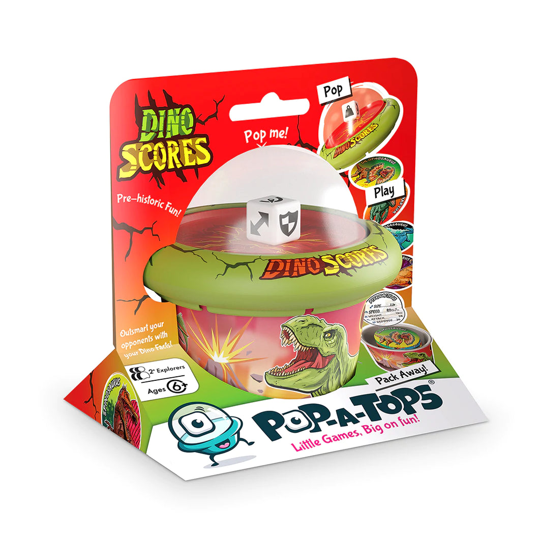 Pop a Tops - Dino Scores