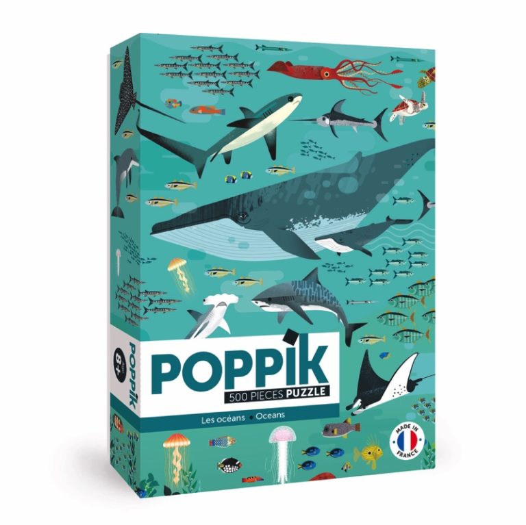 Poppik Discovery Puzzle - Oceans - 500pc