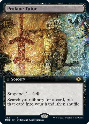 Profane Tutor Extended Art - Mega Games Penrith