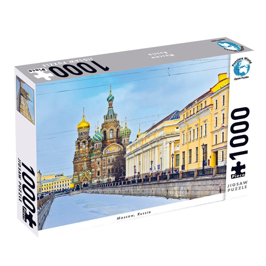 Puzzler's World Moscow Russia 1000pc - Mega Games Penrith