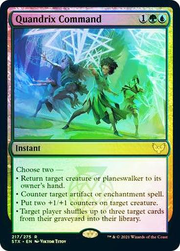 Quandrix Command (Foil) - Mega Games Penrith