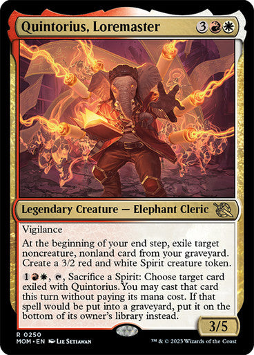 Quintorius, Loremaster #0250 [MOM]