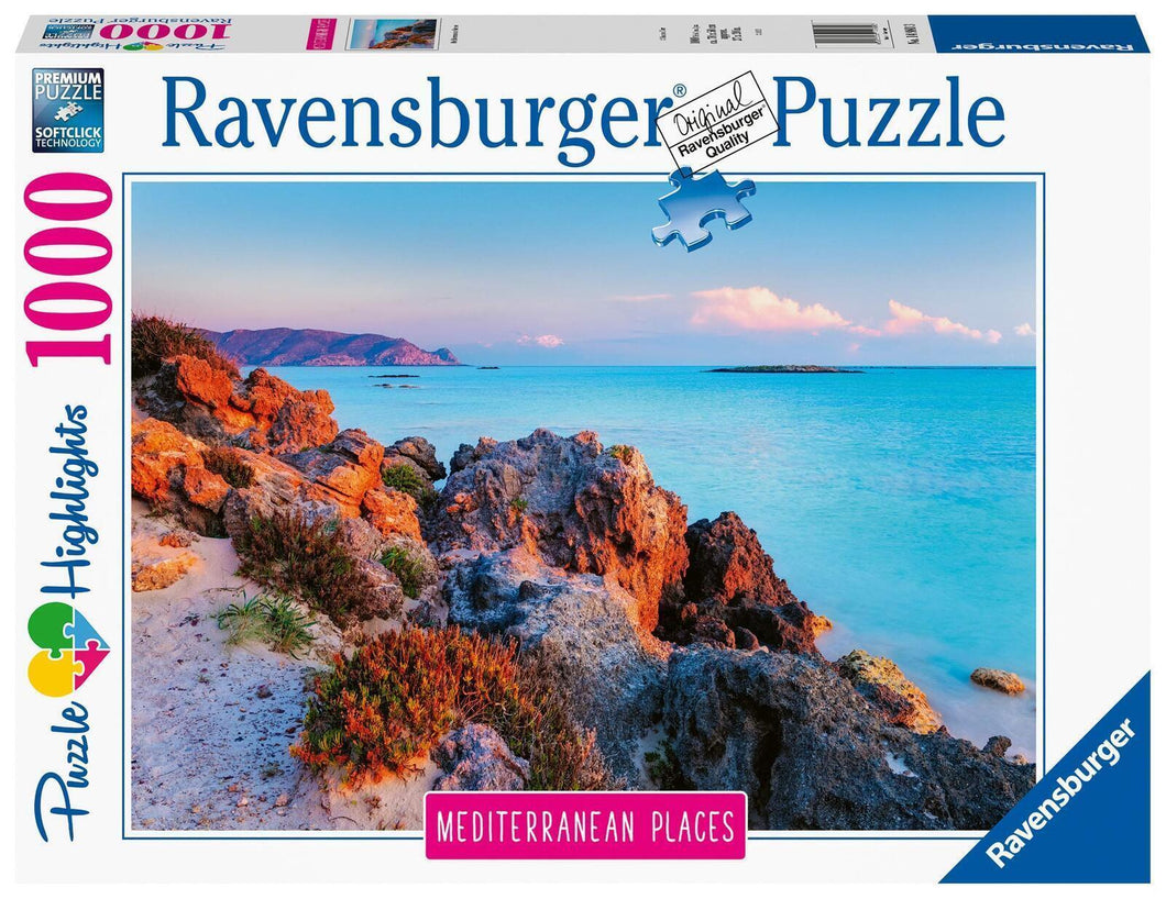 Mediterranean Greece 1000pc Jigsaw Puzzle - Mega Games Penrith