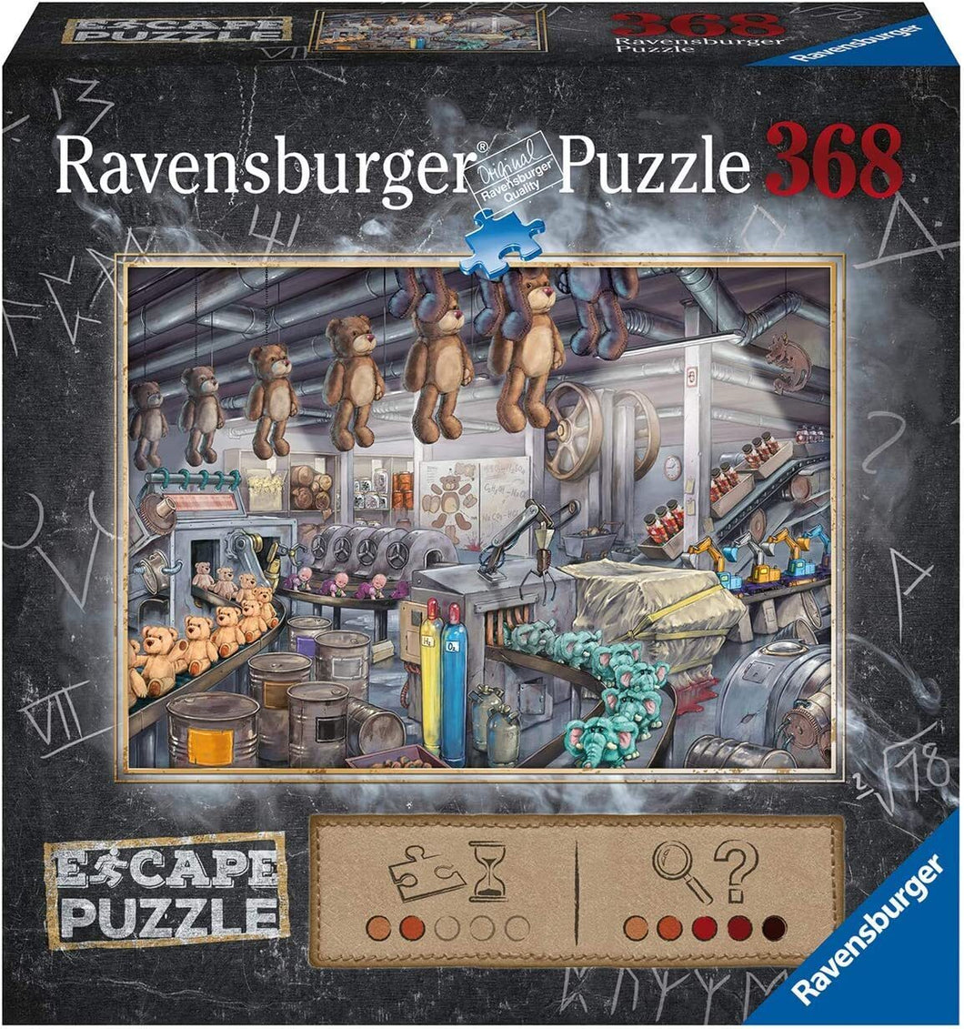 Toy Factory - 368pc ESCAPE Jigsaw Puzzle - Ravensburger