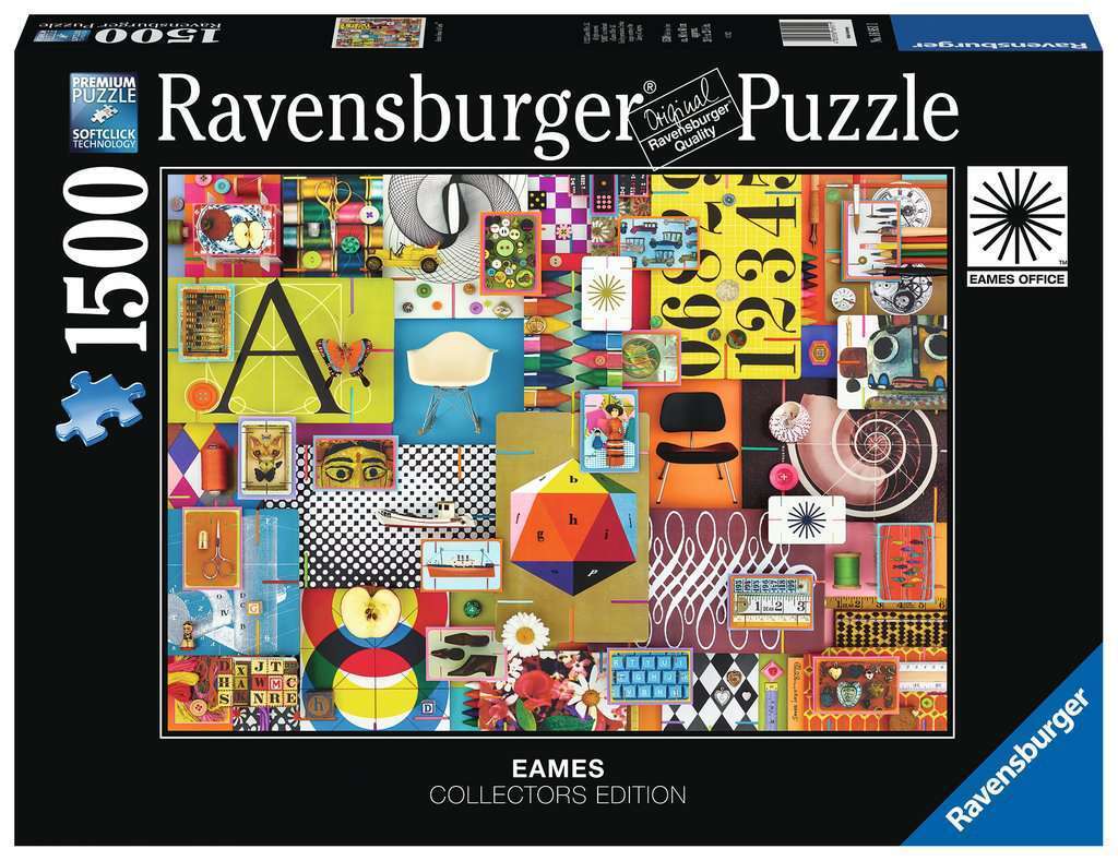 Eames House of Cards - 1500pc Jigsaw Puzzle - RB169511