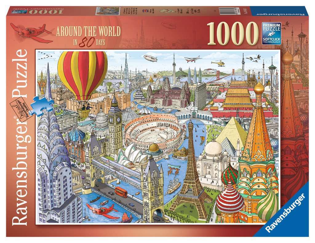 Around the World in 80 Days - 1000pc Jigsaw Puzzle - RB169610