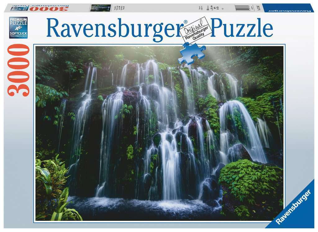 Waterfall Retreat Bali - 3000pc Jigsaw Puzzle - RB171163
