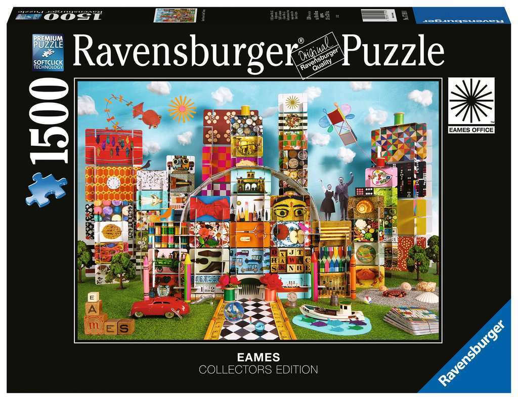 Eames House of Cards Fantasy - 1500pc Jigsaw Puzzle - RB171910