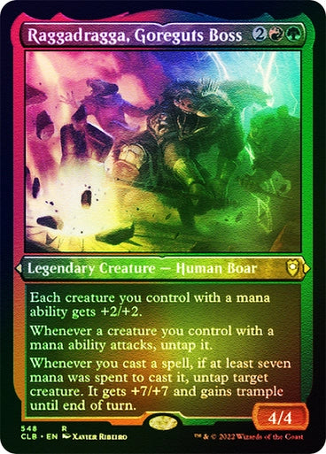Raggadragga, Goreguts Boss (Foil Etched)
