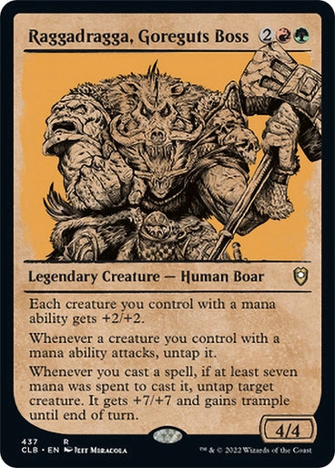 Raggadragga, Goreguts Boss (Showcase)