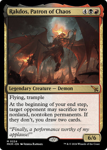 Rakdos, Patron of Chaos #0224 [MKM]