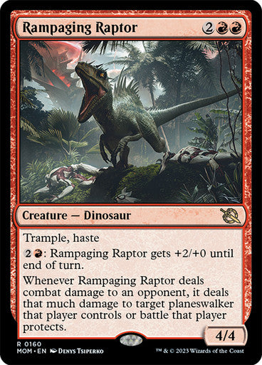 Rampaging Raptor #0160 [MOM]