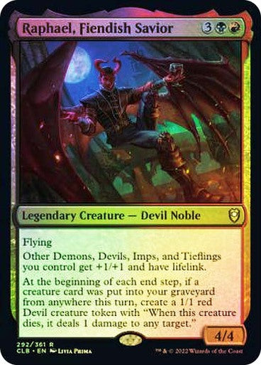 Raphael, Fiendish Savior Foil