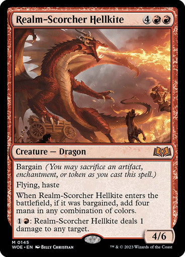 Realm-Scorcher Hellkite #0145 [WOE]