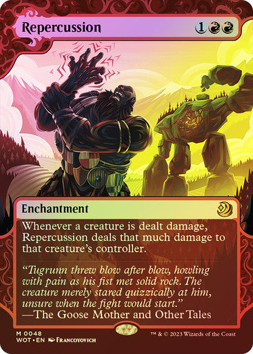 Repercussion (enchanting tale foil) #0048 [WOE] [WOT]