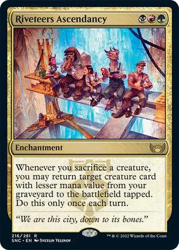 Riveteers Ascendancy #216 M R [SNC]