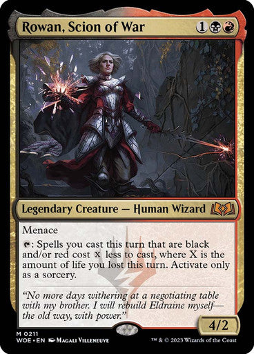 Rowan, Scion of War #0211 [WOE]