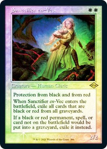 Sanctifier en-Vec Showcase Retro Foil - Mega Games Penrith