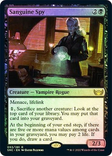 Sanguine Spy Foil #093 [SNC]