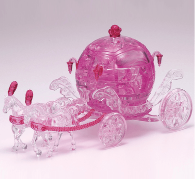 Crystal Puzzle 3D Royal Carriage Pink - Mega Games Penrith