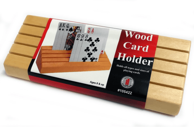 Card Holder Wood - Mega Games Penrith