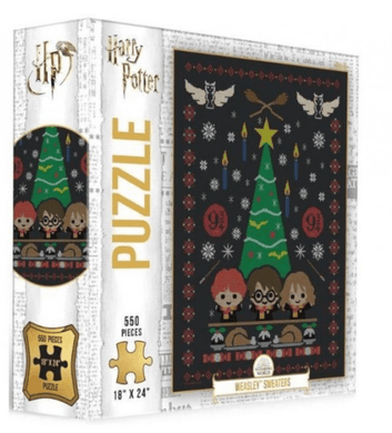 Harry Potter Weasley Sweaters 550pc Jigsaw Puzzle - Mega Games Penrith