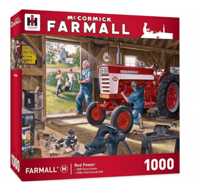 Masterpieces McCormack Farmall - Red Power 1000pc Jigsaw Puzzle - Mega Games Penrith