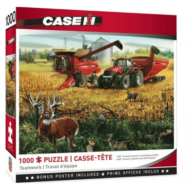Masterpieces McCormack Farmall - Teamwork 1000pc Jigsaw Puzzle - Mega Games Penrith